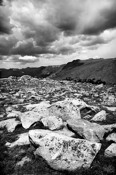 Rocks near Trail Ridge Road, RMNP, Colorado, 2003